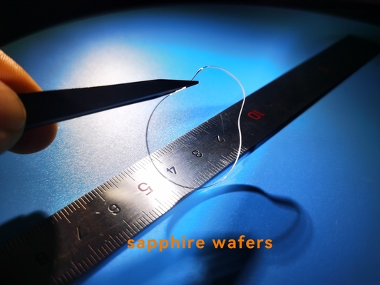 Monocrystalline Synthetic Sapphire Optical Windows Glass DSP ปรับแต่งได้