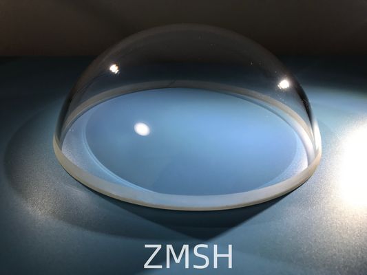 Dome Sapphire Optical Windows ความต้านทานทางเคมี ความสามารถในการนําความร้อนสูง ความหนา 1mm 2mm