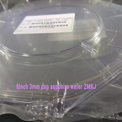 8Inch DSP ความหนา 3mm แซฟไฟร์คริสตัล window sapphire wafers