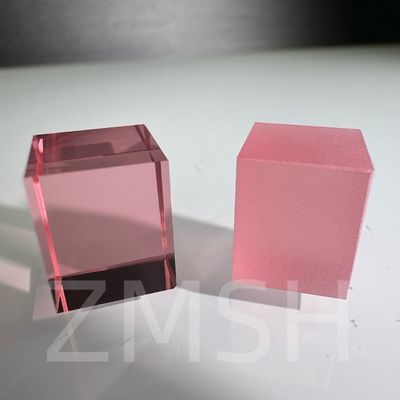 การเพาะปลูกทางเทียม สีดอปไพร์ AL2O3 วิธี CZ ที่กําหนดเอง Ruby Blue Padparadscha
