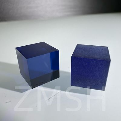 การเพาะปลูกทางเทียม สีดอปไพร์ AL2O3 วิธี CZ ที่กําหนดเอง Ruby Blue Padparadscha