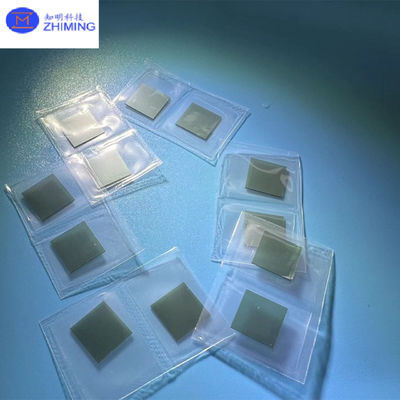 SIC Square Substrate 5×5 10×10 350um Off Axis: 2.0°-4.0° ไปยังเกรดการผลิต