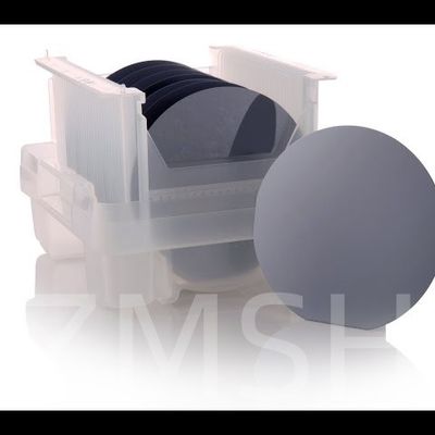 8 นิ้ว GaN-on-Si Epitaxy Wafer 110 111 110 N ประเภท P ประเภทการปรับแต่ง Semiconductor RF LED