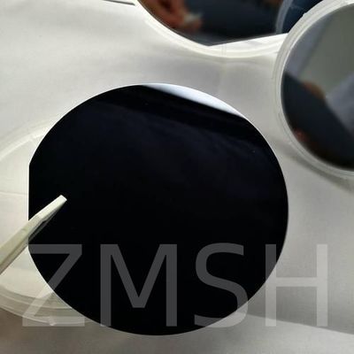 8 นิ้ว GaN-on-Si Epitaxy Wafer 110 111 110 N ประเภท P ประเภทการปรับแต่ง Semiconductor RF LED