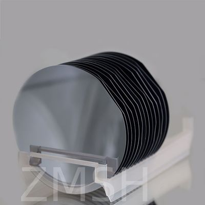 8 นิ้ว GaN-on-Si Epitaxy Wafer 110 111 110 N ประเภท P ประเภทการปรับแต่ง Semiconductor RF LED