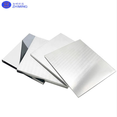 Al สับสราทอลูมิเนียมคริสตัลเดียว แนวโน้ม 111 100 111 5 × 5 × 0.5 มิลลิเมตร A = 4.040Ã