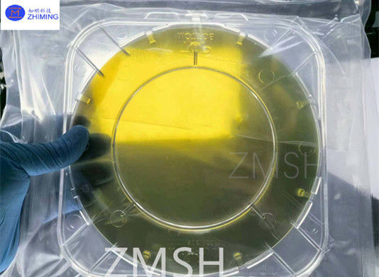 ความหนาของวอฟเฟอร์ SiC 4H-N 8 นิ้ว 500±25μm หรือปรับแต่ง N-Doped Dummy การผลิตเกรดวิจัย