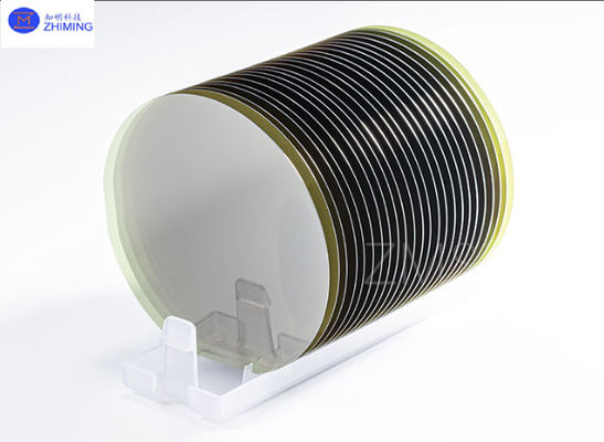 ความหนาของวอฟเฟอร์ SiC 4H-N 8 นิ้ว 500±25μm หรือปรับแต่ง N-Doped Dummy การผลิตเกรดวิจัย