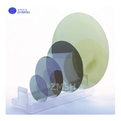 SiC Epitaxial Wafer ซิลิคอนคาร์ไบด 4H 4 นิ้ว 6 นิ้ว อุตสาหกรรม Semiconductor ความต้านทานสูง