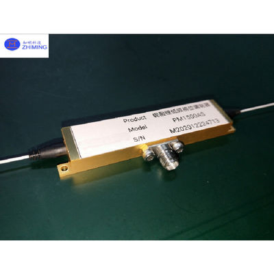 1000nm Phase Modulator Vπต่ํา, ความอดทนพลังงานสูง, การออกแบบการขั้วขั้วเดียวสําหรับการตรวจจับไฟเบอร์และการสื่อสารทางออนไลน์