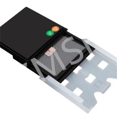 4inch 6inch 8inch Polypropylene Multi Wafer Box Silicon Carrier Container Box Dark Color
