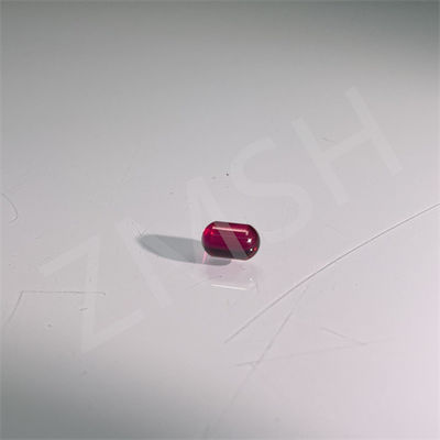 Cr Al2O3 Ruby Rod Sapphire Laser Single Crystal Optical Rod ขนาดที่กําหนดเอง แพคเกจความปลอดภัย
