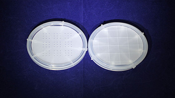 การถ่ายส่งสูง TGV Sapphire Substrate Conductive Aerospace Automotive AR VR
