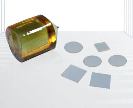 SrLaAlO4 / LaSrAlO4 LSAO 10x10x0.5mmt5x5x1mmt สับสราทสําหรับ Epitaxy ที่กําหนดเอง