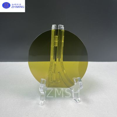 แผ่นเวเฟอร์ SiC Epitaxial – ซับสเตรต 4H/6H SiC ความหนาและการเจือปนแบบกำหนดเอง