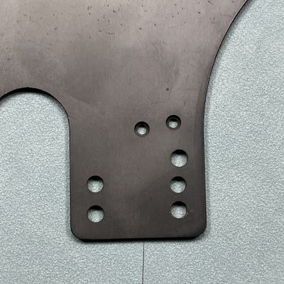 SiC Ceramic Fork Custom Made Precision Structural Component Handle Wafers Optical Component สายสรรพสินค้าที่ทําจากเซรามิก