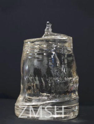 ราคาดี Sapphire Al2O3 Ingots 80KG 200KG 400KG วิธีการเติบโต KY สําหรับการแปรรูปองค์ประกอบ Sapphire ออนไลน์