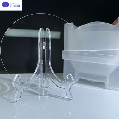 ราคาดี Sapphire Wafer 6inch C Axis to M Axis 350um Thickness DSP ออนไลน์