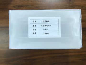 ราคาดี 2 3 4 นิ้ว Sapphire Wafers สำหรับความหนาของแสง 400um Dsp Zero Degree ออนไลน์