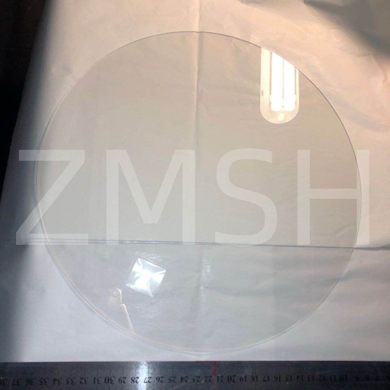Sapphire Wafer Al2O3 8 นิ้ว C ระเบียง A ระเบียง M ระเบียง KY Double Slide Polished SSP