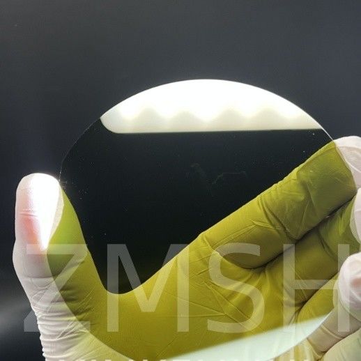 4H N แบบ Semi type SiC Wafer 6 นิ้ว 12 นิ้ว SiC Wafer SiC substrate ((0001) ดับเบิ้ลไซด์เลียน Ra≤1 nm การปรับแต่ง
