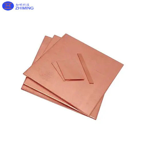 สับสราททองแดง วอฟเฟอร์ Cu กระจกกระจกเดียว 5x5x0.5/lmm 10x10x0.5/1mm 20x20x0.5/1mm a=3.607A
