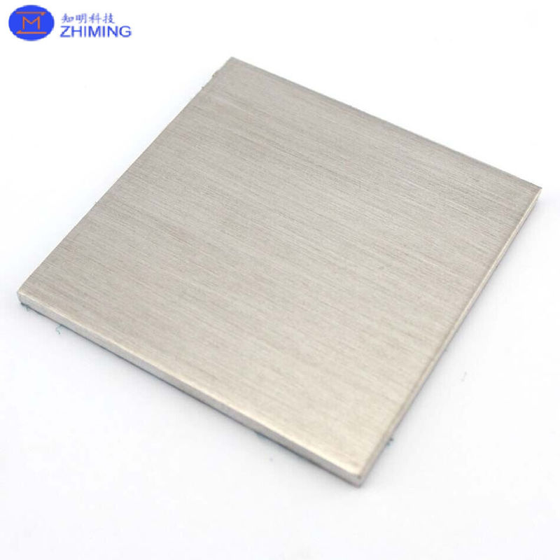 Ni Substrate นิเคิลวอฟเฟอร์ 5x5x0.5/1mm 10x10x0.5/1mm 20x20x0.5/1mm < 100> < 110> < 111> แนวโน้ม