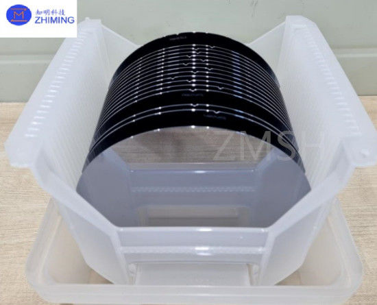 SOI wafer P ประเภท N ประเภท 6 นิ้ว 8 นิ้ว 12 นิ้ว