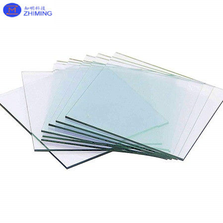 ITO สับสราทแก้ว อินเดียมทองเหลือง Oxide ผิวแก้ว In2O3/SnO2 10 X 10 50 × 50 ความหนา 1.1mm