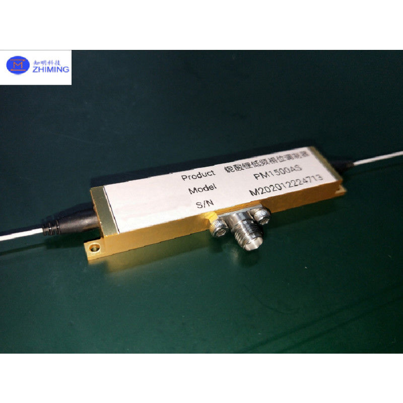 1000nm Phase Modulator Vπต่ํา, ความอดทนพลังงานสูง, การออกแบบการขั้วขั้วเดียวสําหรับการตรวจจับไฟเบอร์และการสื่อสารทางออนไลน์