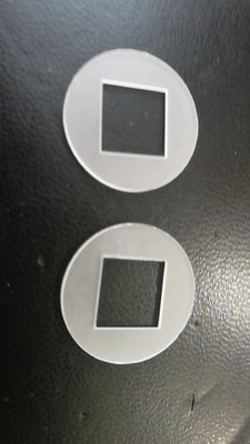 Ultra Thin DSP Sapphire Windows การส่งผ่านแสงสูง Sapphire Substrate Wafer