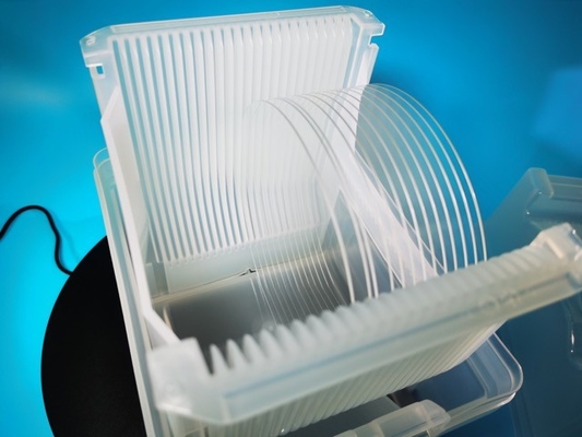 6 นิ้ว 350um 0.5mmt Sapphire Carrier Substrate เวเฟอร์ SSP DSP