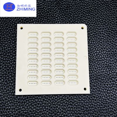 Alumina Ceramic Custom Component High Precision Multi-Hole Plate