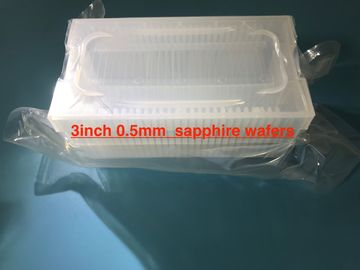 ราคาดี 76.2mm Al2O3 คริสตัลแซฟไฟร์สารตั้งต้น 2 4 6 นิ้ว SSP DSP 0.5mm C ออนไลน์
