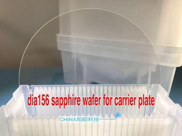 ราคาดี Al2O3 6Inch Sapphire Wafer DSP พร้อม Notch ความหนาที่กำหนดเองหน้าต่างไพลินความแม่นยำสูง ออนไลน์
