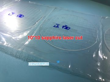 ราคาดี 10x10 / 7x7 มิลลิเมตรอุปกรณ์ห้องปฏิบัติการทางวิทยาศาสตร์กระจกแซฟไฟร์เลเซอร์ตัดกล้องป้องกันเลนส์ ออนไลน์