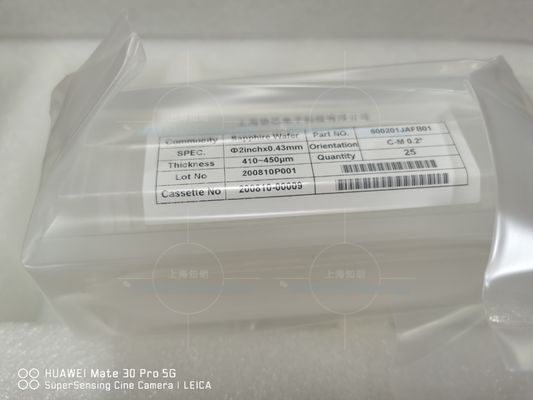 ราคาดี 430um Optical C แกนพื้นผิวเวเฟอร์เกรดแซฟไฟร์ ออนไลน์