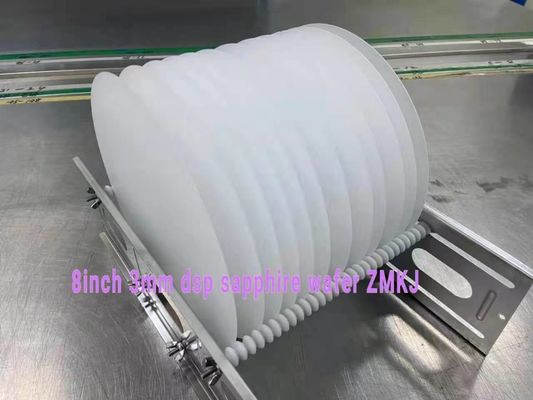 ราคาดี 8Inch DSP ความหนา 3mm แซฟไฟร์คริสตัล window sapphire wafers ออนไลน์