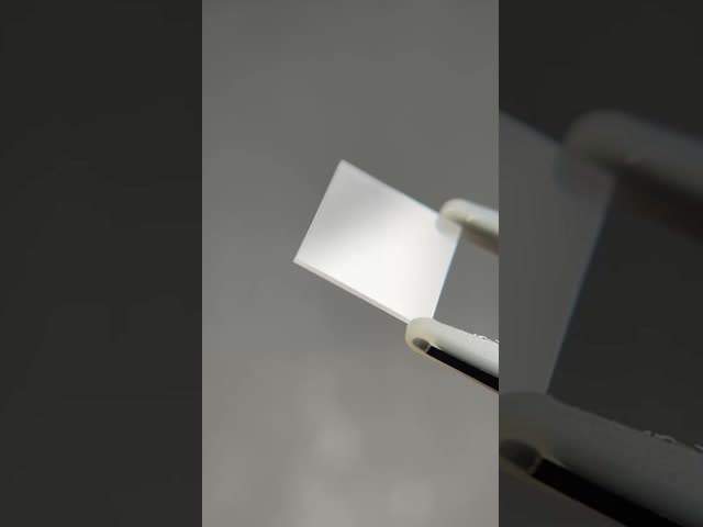 View Sapphire Custom Plate (Single-Side Polished) Demo