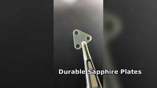 จานแซฟไฟร์สั่งทำพิเศษพร้อมรู